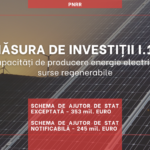 PNRR – Fonduri Pentru Energie Regenerabila